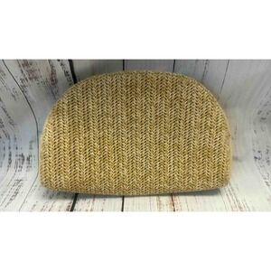Straw Woven‎ Dome Clutch